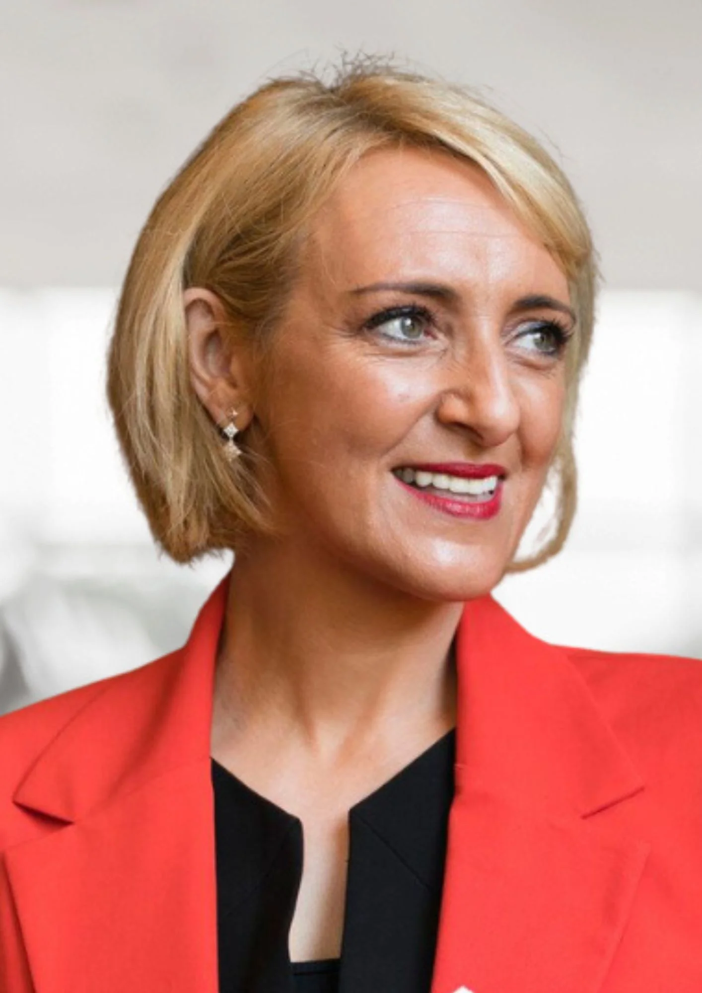 Professional speaker addressing a corporate event